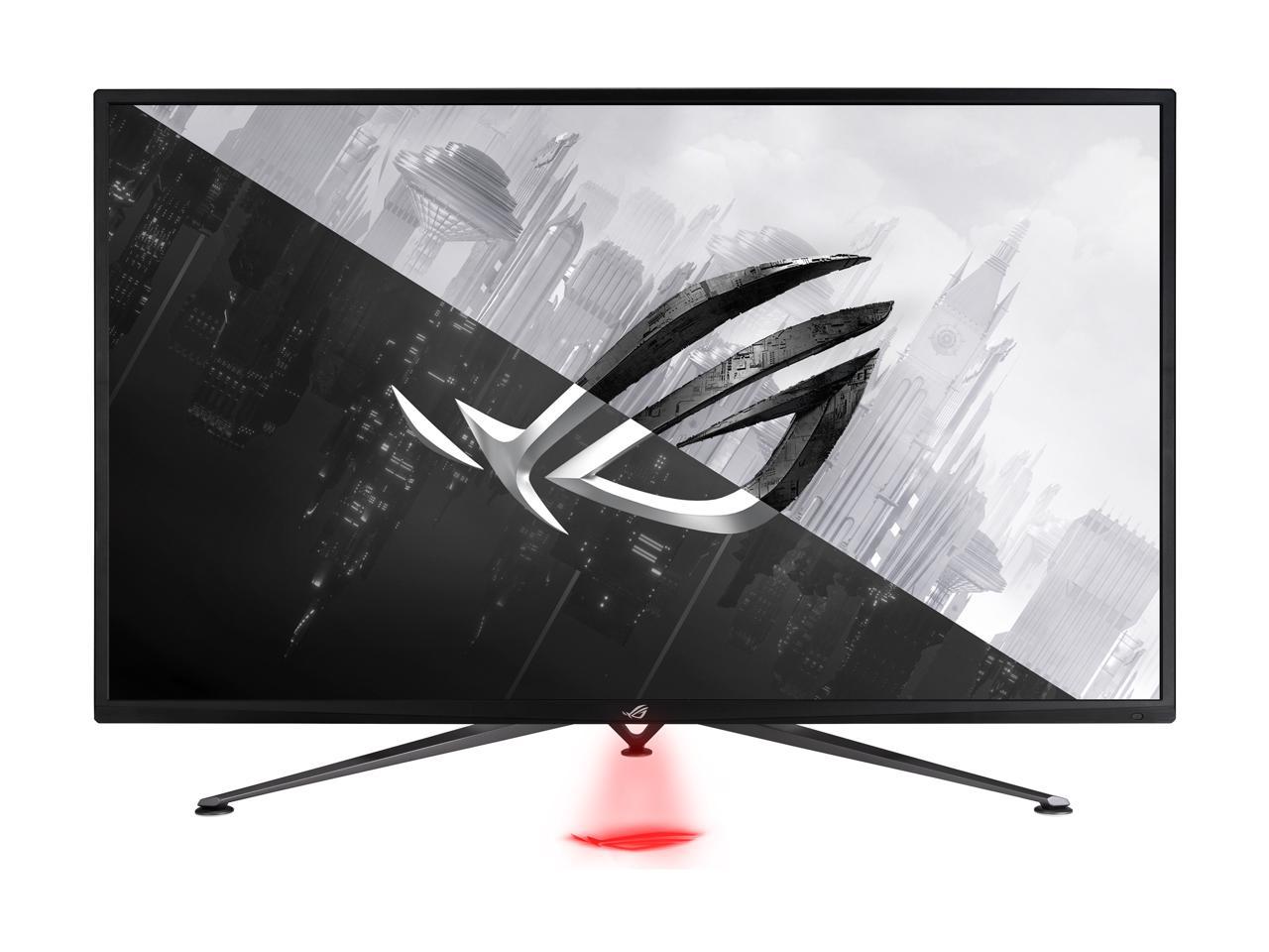 ASUS ROG Strix 43" 4K HDR DSC XG43UQ UHD 3840 x 2160 144Hz, 1ms, HDMI 2.1, Extreme Low Motion Blur Sync, FreeSync Premium Pro, DisplayHDR1000, DCI-P3 90%, DisplayPort, USB Gaming Monitor