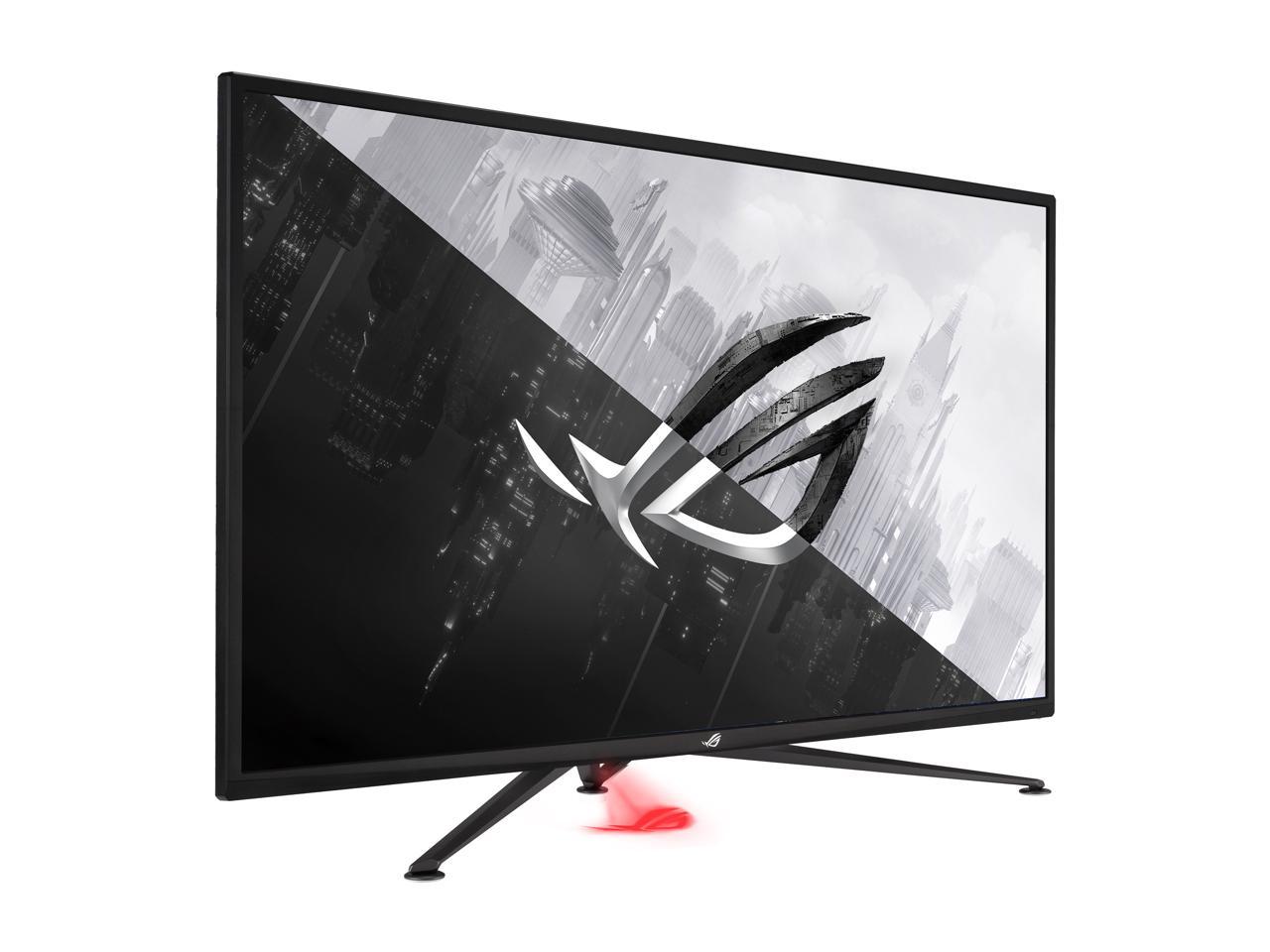 ASUS ROG Strix 43" 4K HDR DSC XG43UQ UHD 3840 x 2160 144Hz, 1ms, HDMI 2.1, Extreme Low Motion Blur Sync, FreeSync Premium Pro, DisplayHDR1000, DCI-P3 90%, DisplayPort, USB Gaming Monitor