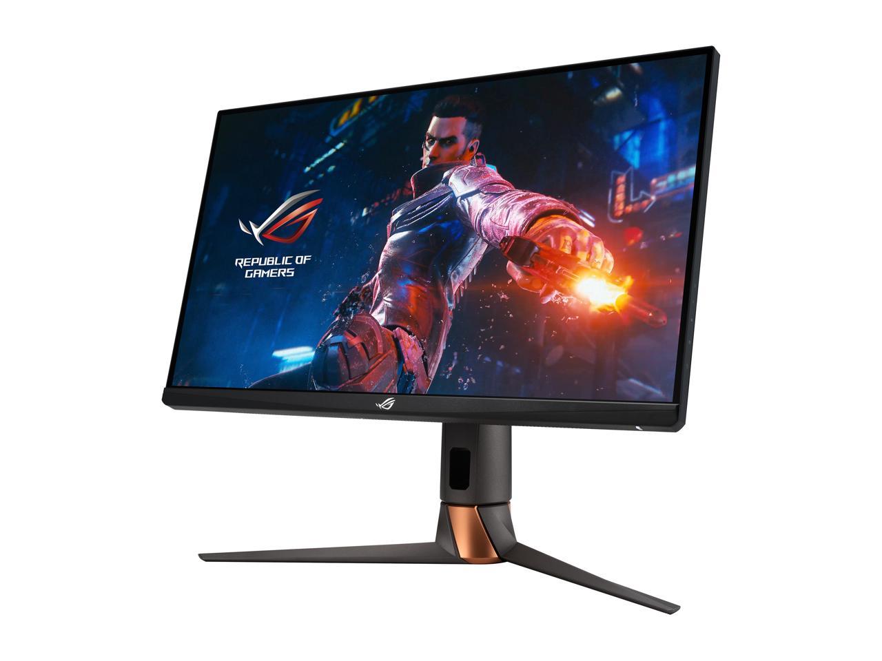 ASUS ROG Swift 27" 1440P Gaming Monitor (PG279QM) - QHD (2560 x 1440), Fast IPS, 240Hz, 1ms, G-SYNC, NVIDIA Reflex Latency Analyzer, DisplayHDR400, Eye Care, HDMI, DisplayPort, USB, Height Adjustable