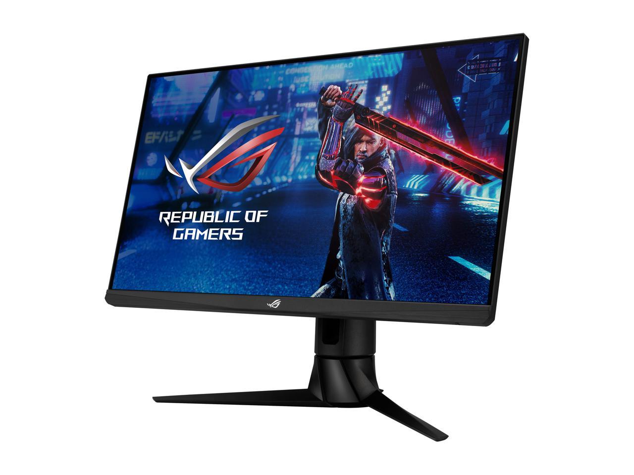 ASUS ROG Strix 23.8" 1080P HDR Gaming Monitor (XG249CM) - Full HD, IPS, 270Hz, 1ms, Extreme Low Motion Blur Sync, FreeSync Premium, 105% sRGB, Eye Care, USB-C, DisplayPort, HDMI, Height Adjustable