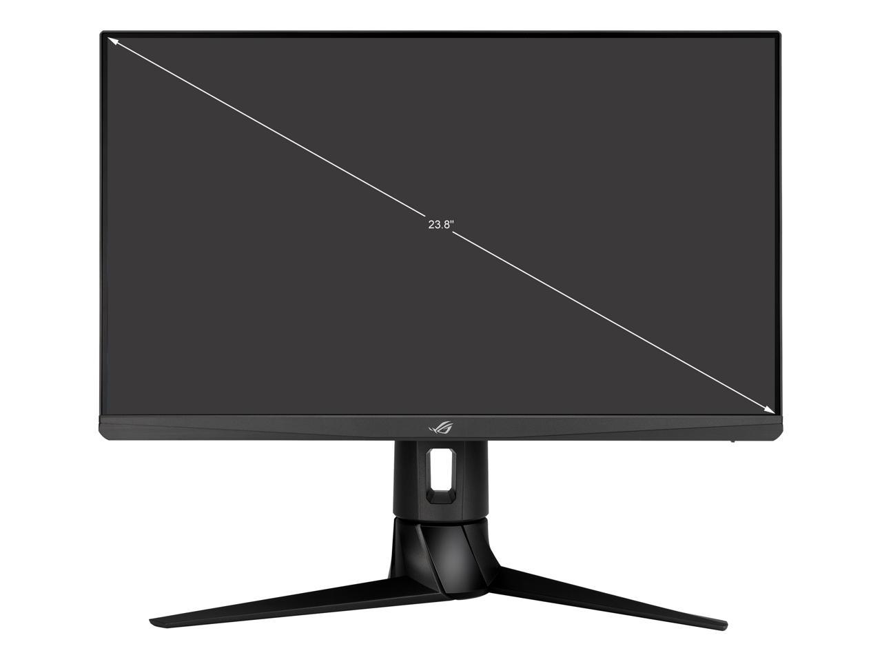 ASUS ROG Strix 23.8" 1080P HDR Gaming Monitor (XG249CM) - Full HD, IPS, 270Hz, 1ms, Extreme Low Motion Blur Sync, FreeSync Premium, 105% sRGB, Eye Care, USB-C, DisplayPort, HDMI, Height Adjustable