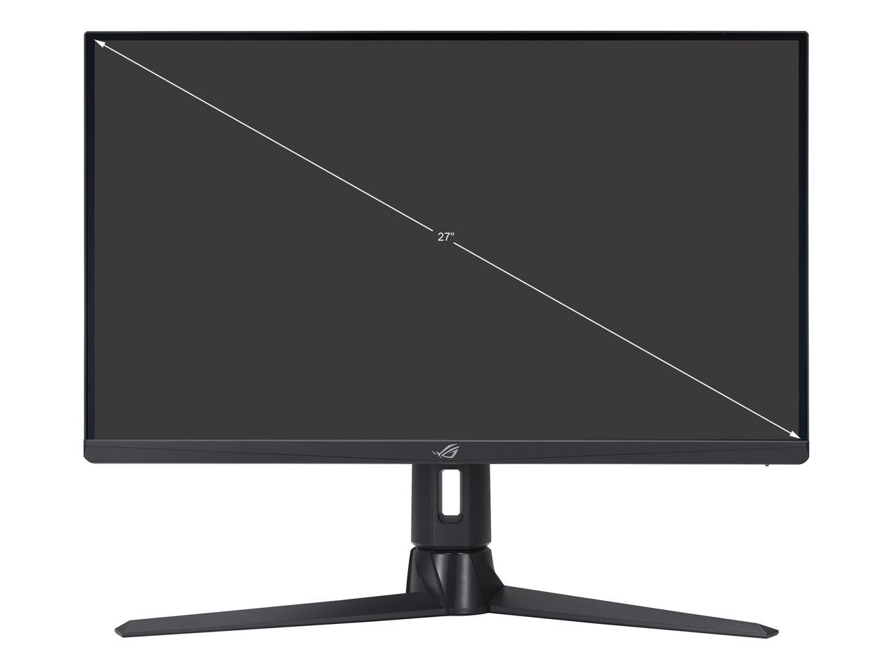 ASUS ROG Strix 27" 1080P Gaming Monitor (XG276Q) - Full HD, IPS, 170Hz, 1ms, Extreme Low Motion Blur, FreeSync Premium Technology, DisplayPort, HDMI, Tripod Socket for Webcam, DisplayHDR400
