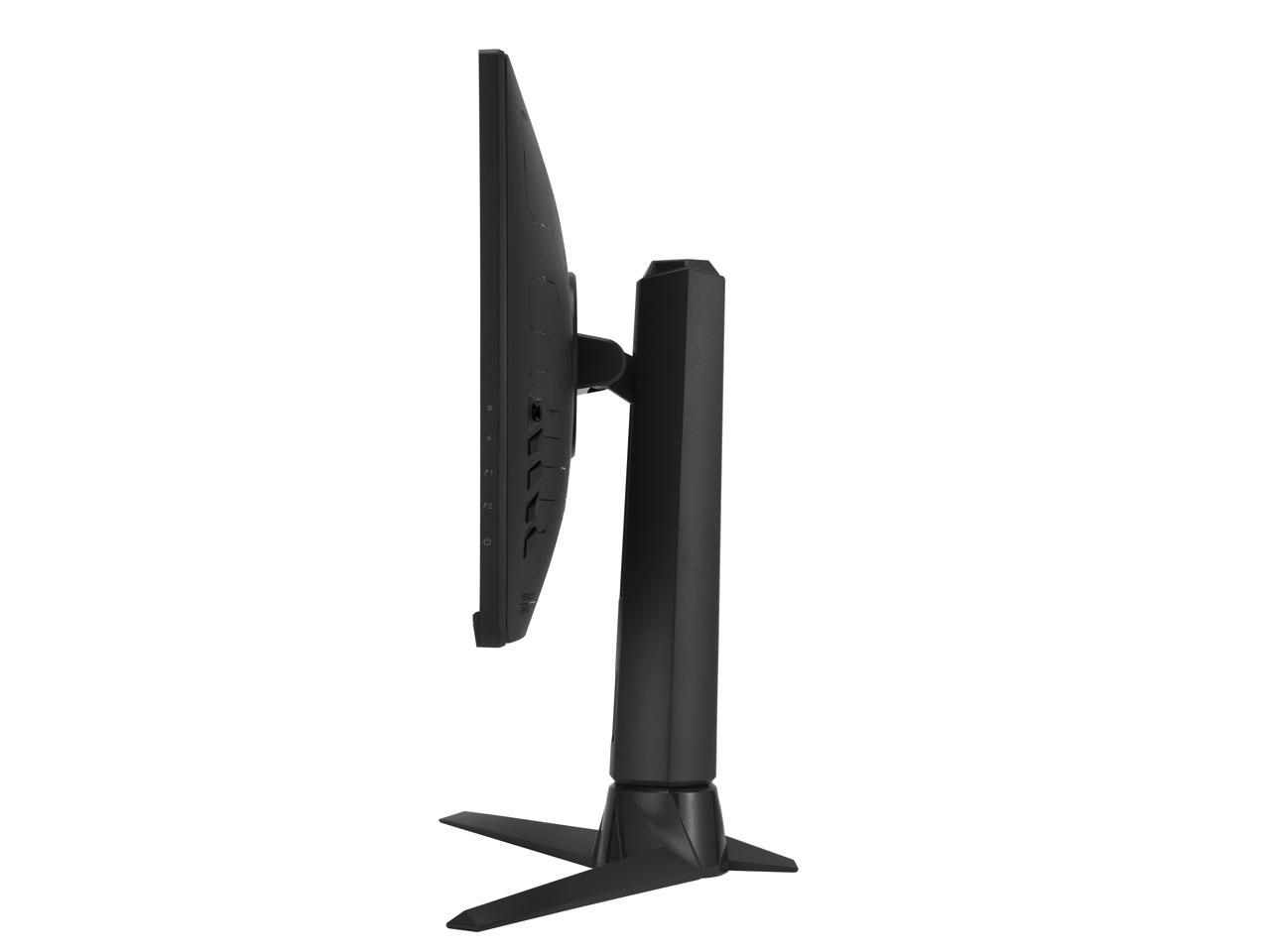 ASUS ROG Strix 24.5" 1080P Gaming Monitor (XG256Q) - Full HD, Fast IPS, 180Hz, 1ms, Extreme Low Motion Blur, G-Sync Compatible/FreeSync, DisplayPort, HDMI, Tripod Socket for Webcam, DisplayHDR400