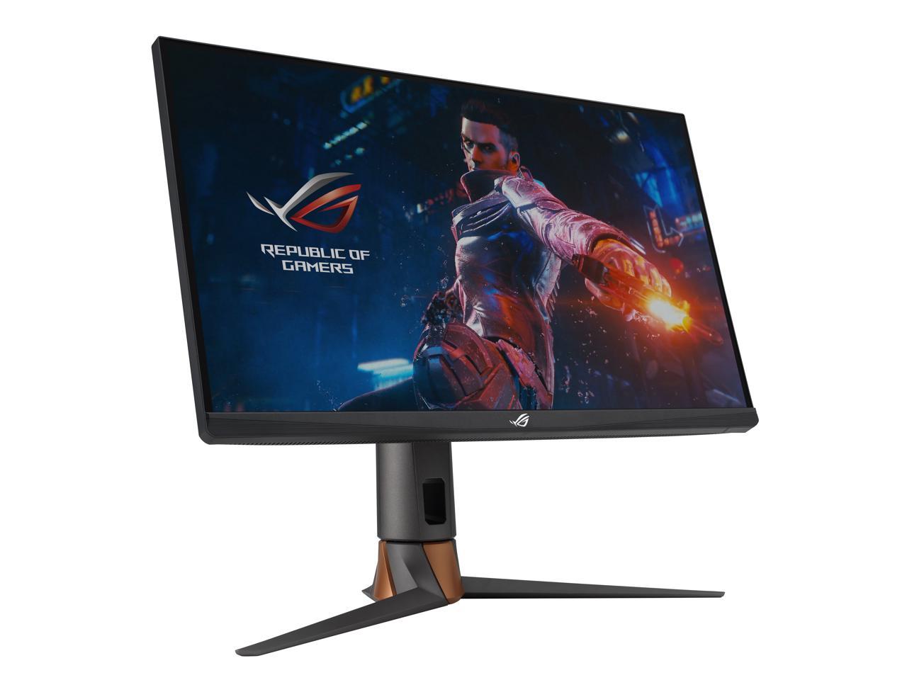 ASUS PG27AQN 27" WQHD 1440P IPS 360Hz ROG Swift HDR 1ms, G-SYNC, NVIDIA Reflex Latency Analyzer, Height Adjustable, DisplayPort, USB Gaming Monitor