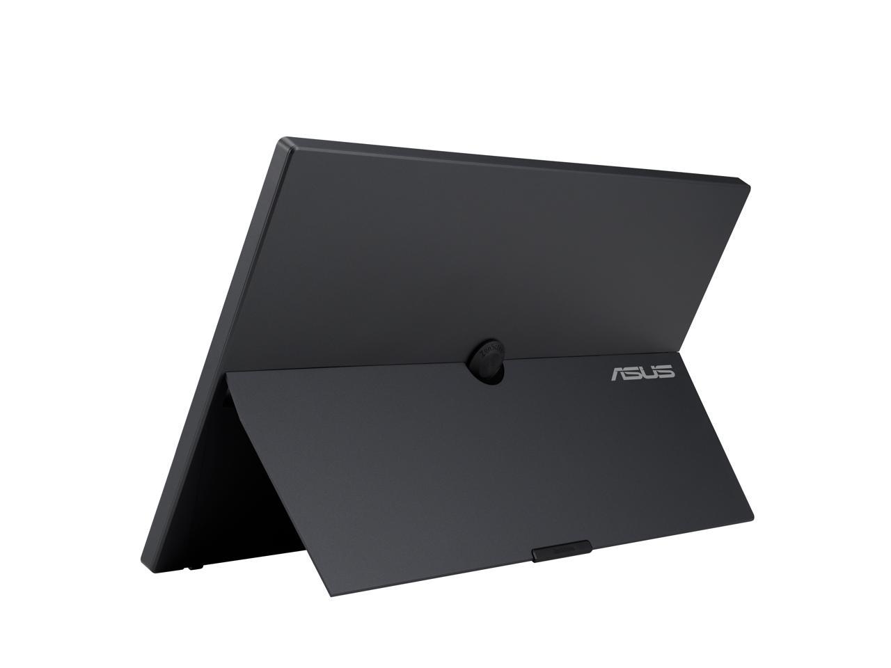 ASUS ZenScreen 15.6" 1080P Portable USB-C Monitor (MB16AHG) - Full HD, IPS, 144Hz, Mini-HDMI, FreeSync Premium, Ergo Kickstand, Flicker Free, Blue Light Filter, Tripod Mountable, Protective Sleeve