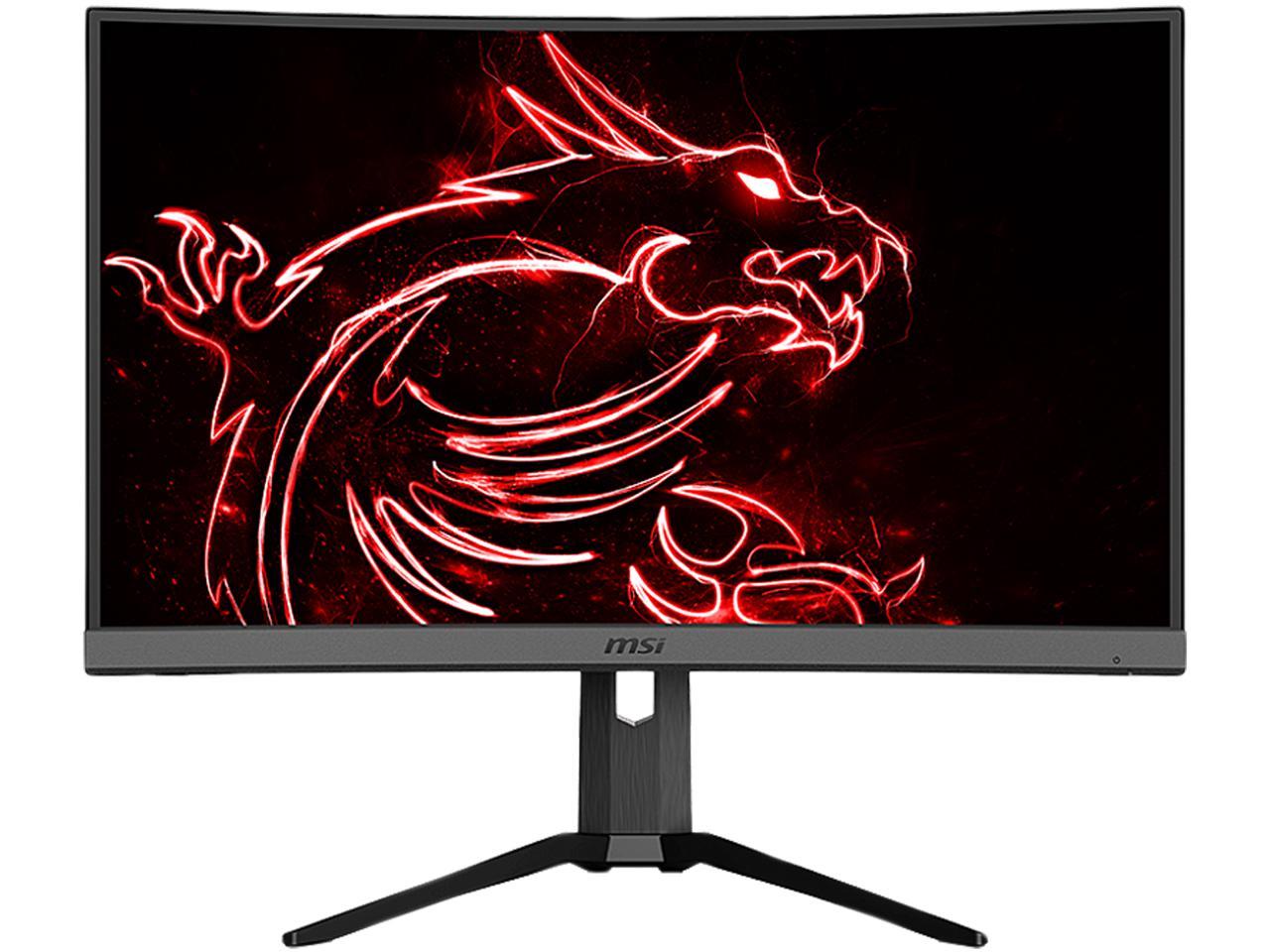 MSI OPTIX MAG272CRX 27" Full HD 1920 x 1080 1 ms 240 Hz HDMI, DisplayPort, USB-C AMD FreeSync Curved Gaming Monitor