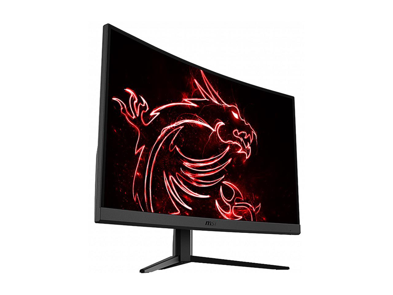 MSI Optix G32CQ4 32" (Actual size 31.5") WQHD 2560 x 1440 (2K) 1ms (MPRT) 165Hz 2 x HDMI, DisplayPort FreeSync (AMD Adaptive Sync) Curved Gaming Monitor