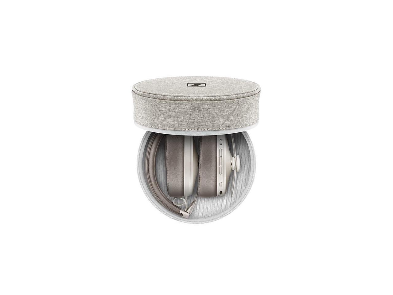 Sennheiser Momentum Wireless (508235) Noise Cancelling Headphones with Auto On/Off, Smart Pause Functionality and Smart Control App - Sandy White