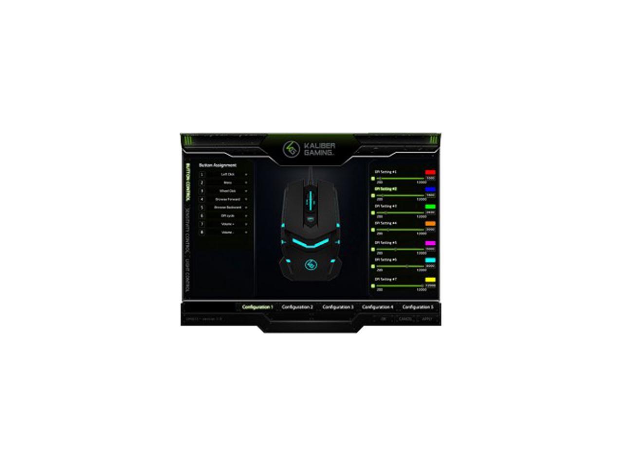 Kaliber Gaming FOKUS II Pro Gaming Mouse By IOGEAR