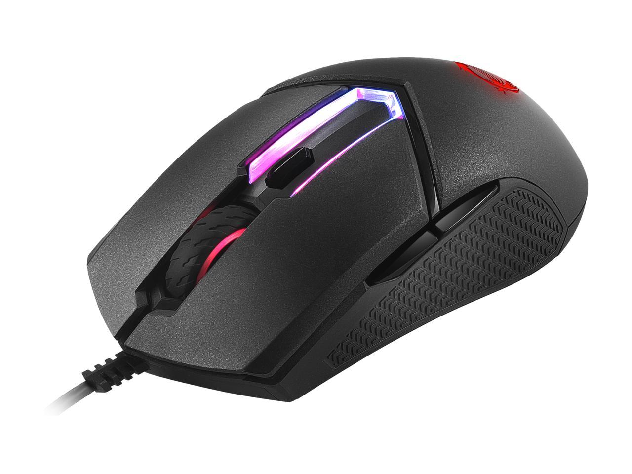 MSI CLUTCH GM30 6 Buttons 1 x Wheel USB 2.0 Wired Optical 6200 dpi Gaming Mouse