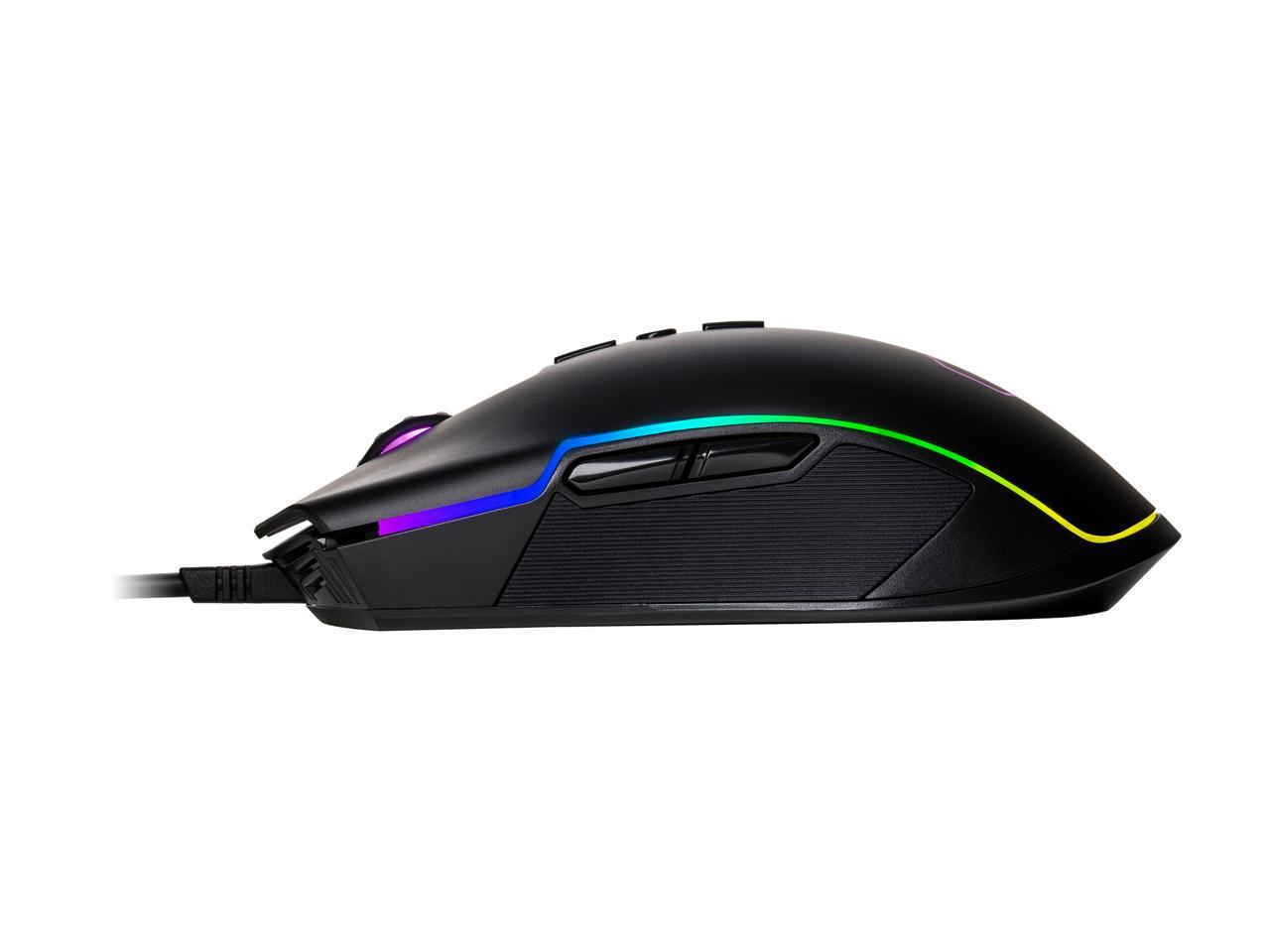 COOLER MASTER CM310 Black Wired Optical RGB Gaming Mouse - CM-310-KKWO2