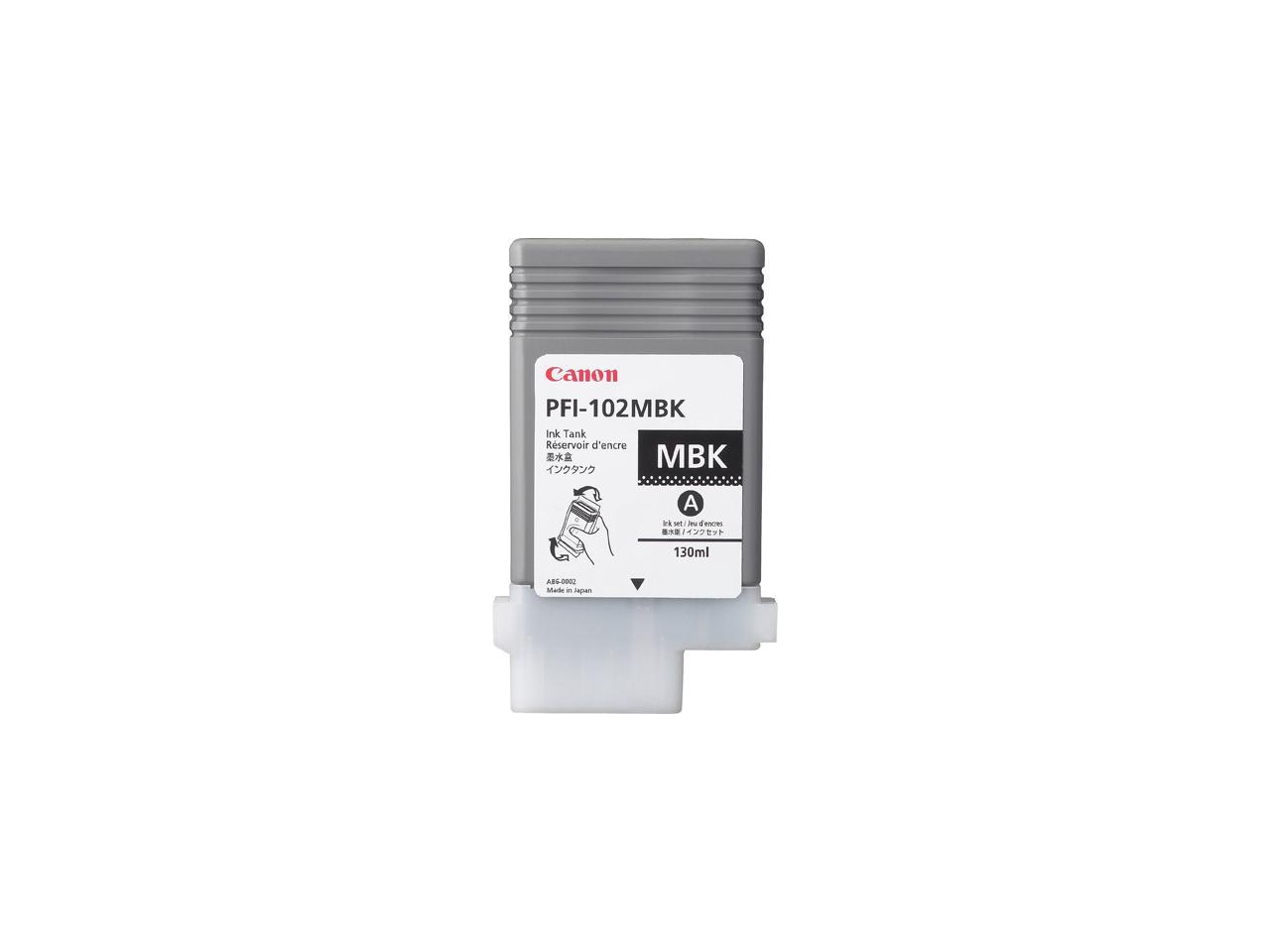 Canon PFI-102 Ink Cartridge - Matte Black