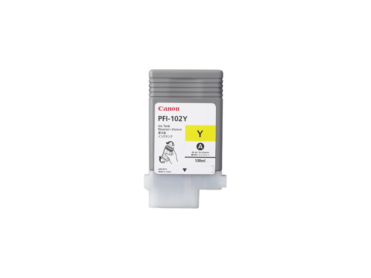 Canon PFI-102 Ink Cartridge - Yellow