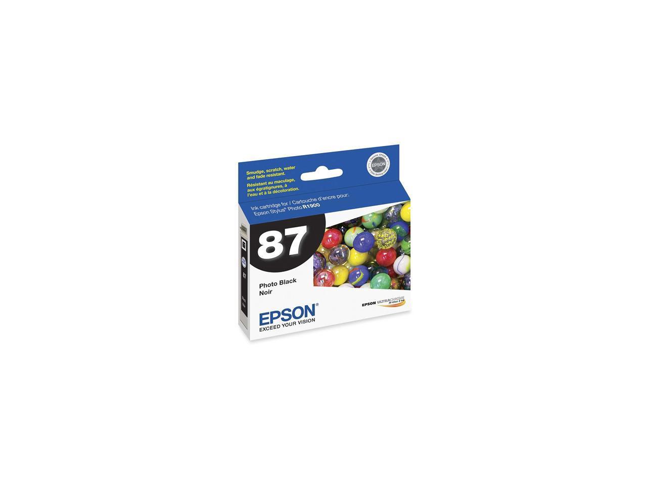 EPSON T087120 Ink Cartridge Photo Black