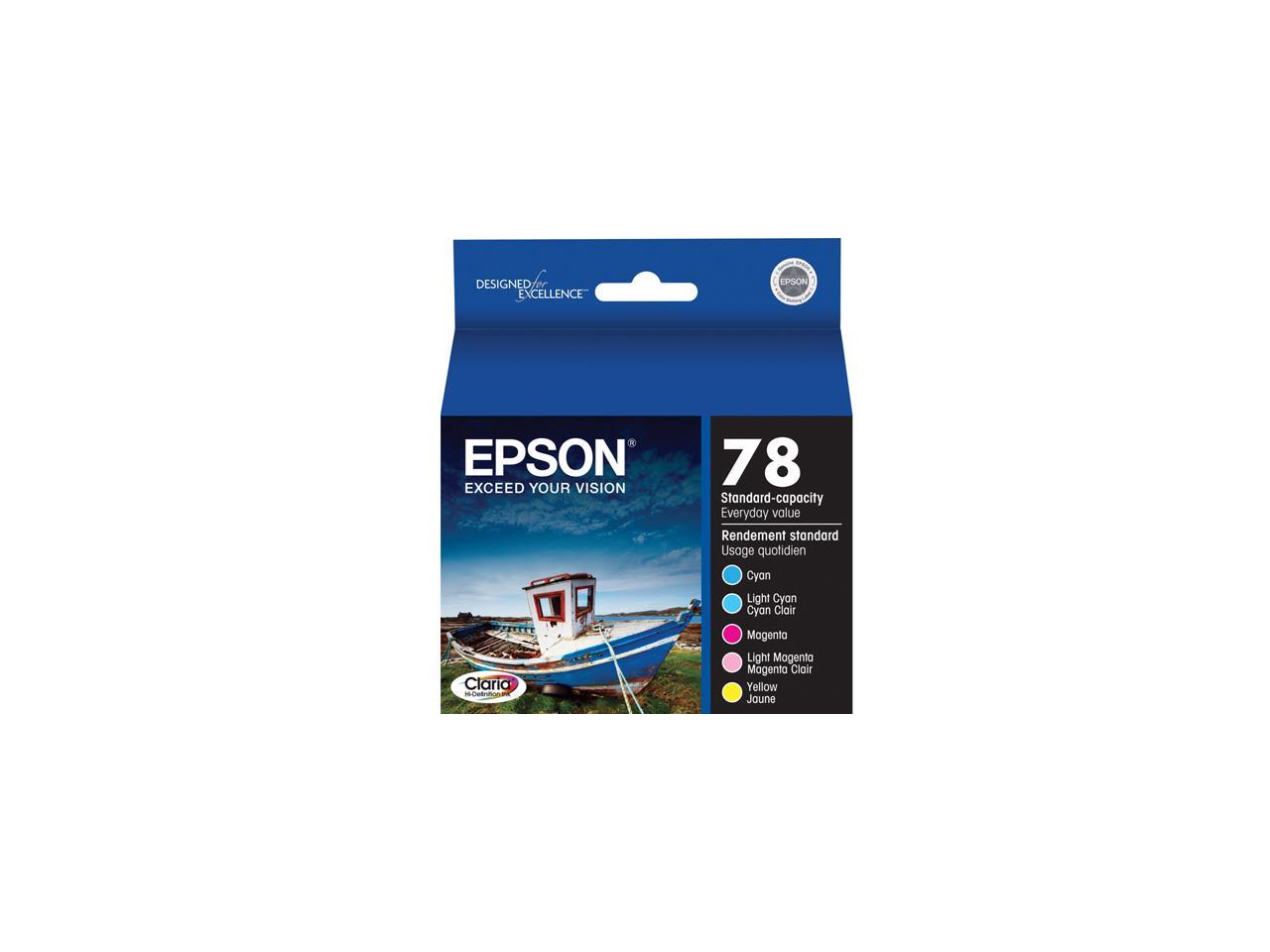 EPSON T078920 Ink Cartridge Cyan/Light Cyan/Magenta/Light Magenta/Yellow