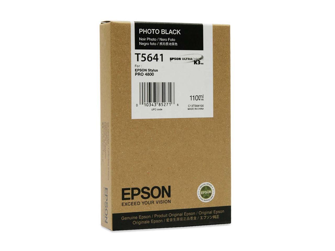 EPSON T605100 110 ml UltraChrome K3 Ink Cartridge Photo Black