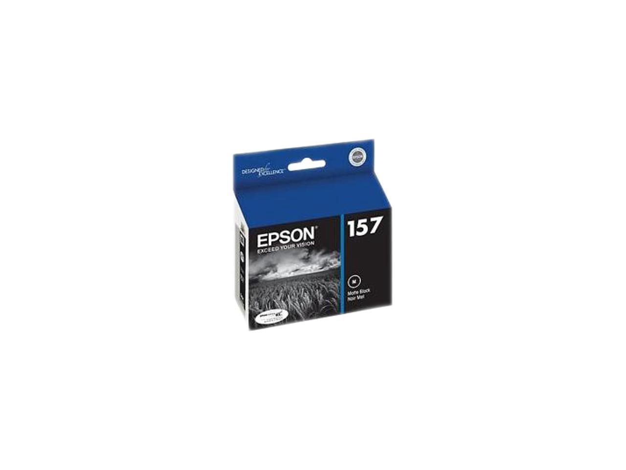 EPSON T157820 UltraChrome K3 157 Ink Cartridge Matte Black