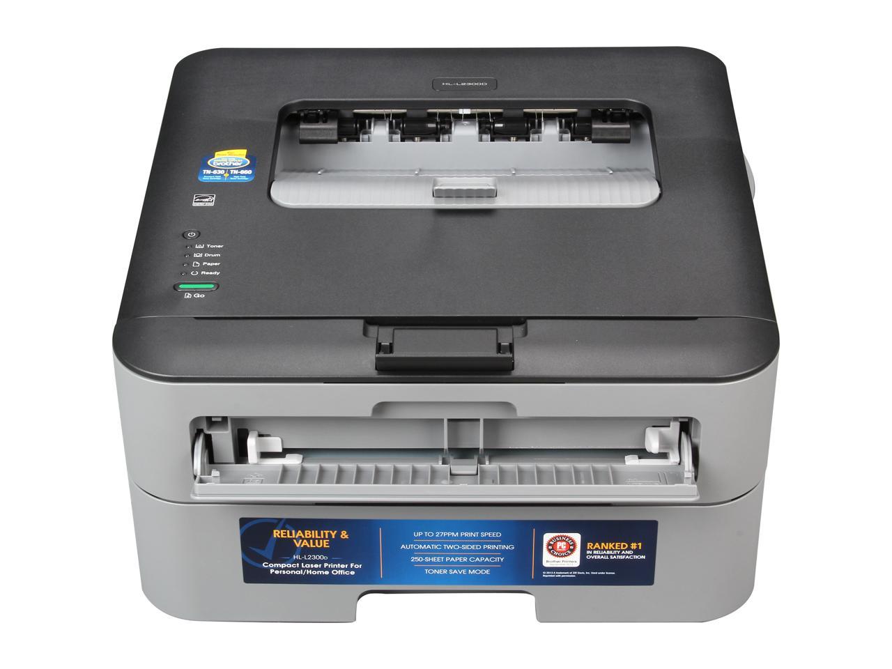 Brother HL-L2300D Monochrome Laser Printer with Duplex Printing