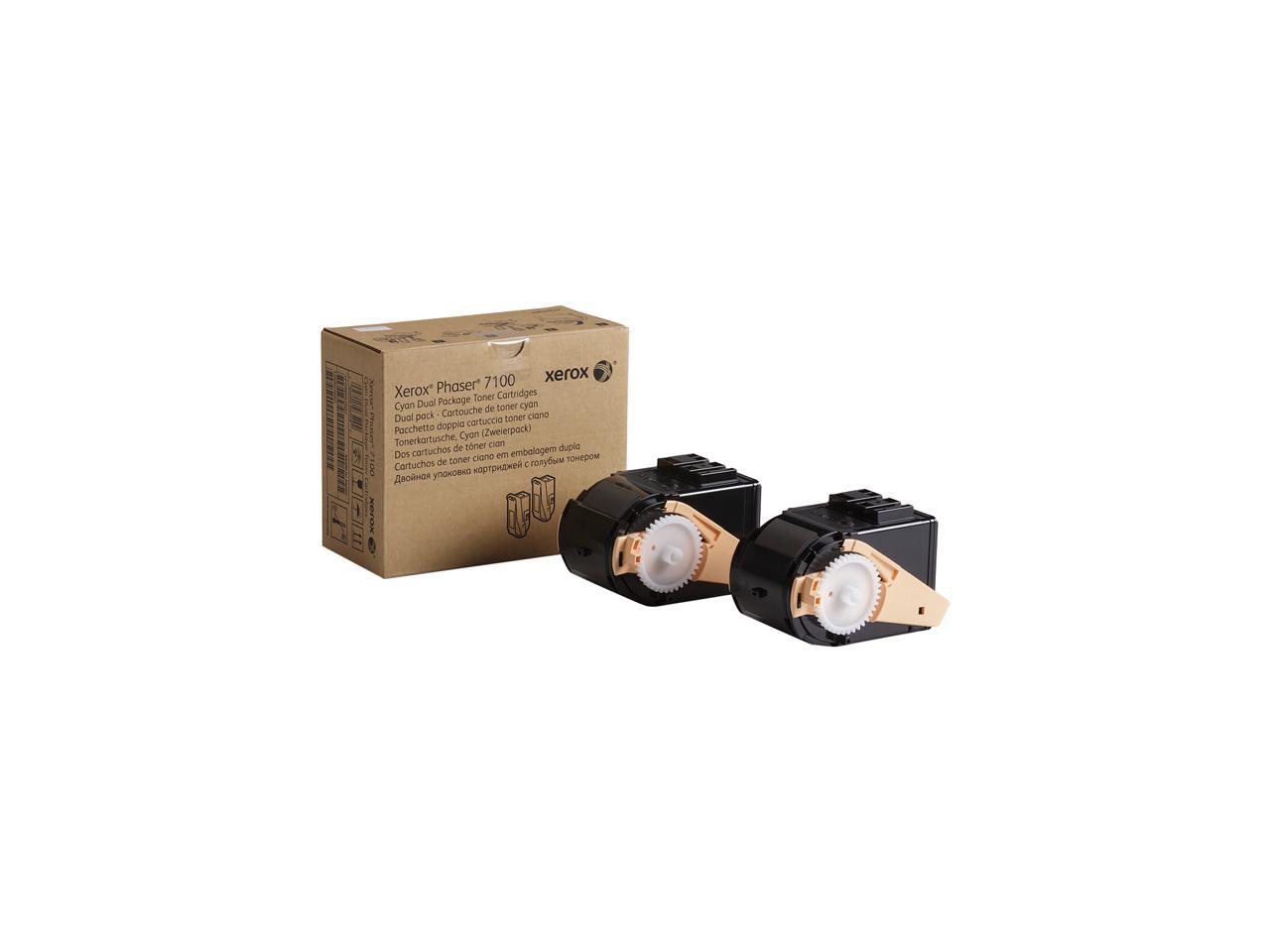 Xerox 106R02602 High Yield Toner Cartridge - Dual Pack - Cyan