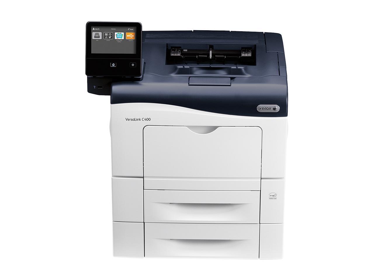 Xerox VersaLink C400/DN Color Printer, Letter/Legal, Up To 36ppm, 2-Sided Print, USB/Ethernet, 550-Sheet Tray, 150-Sheet Multi-Purpose Tray, 110V