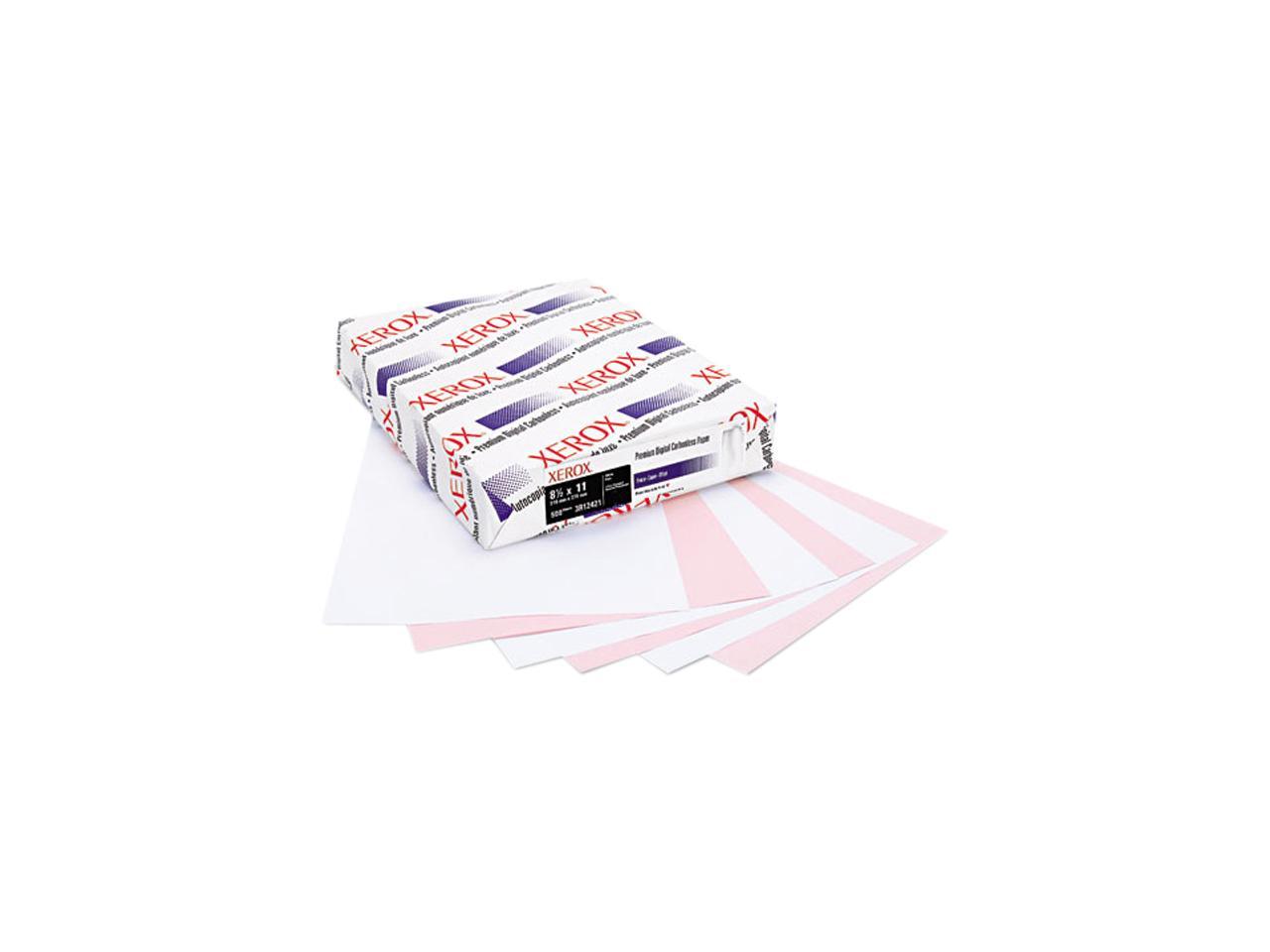 Xerox 3R12421 Revolution Two-Part Digital Carbonless Paper, 22 lb, 8 1/2 x 11, White/Pink - 1 Carton (5,000 Sheets)