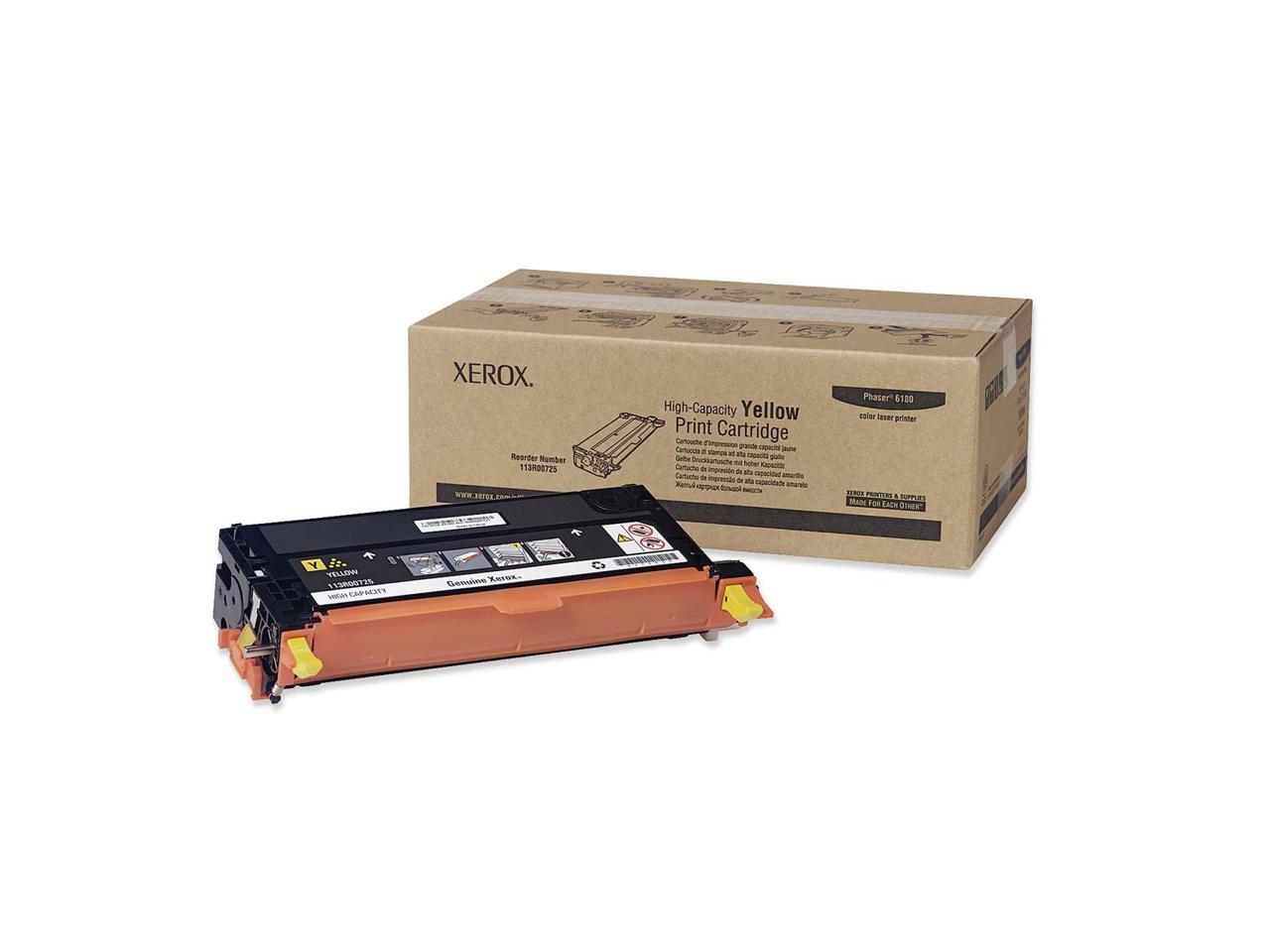 Xerox 113R00725 High Yield Print Cartridge - Yellow