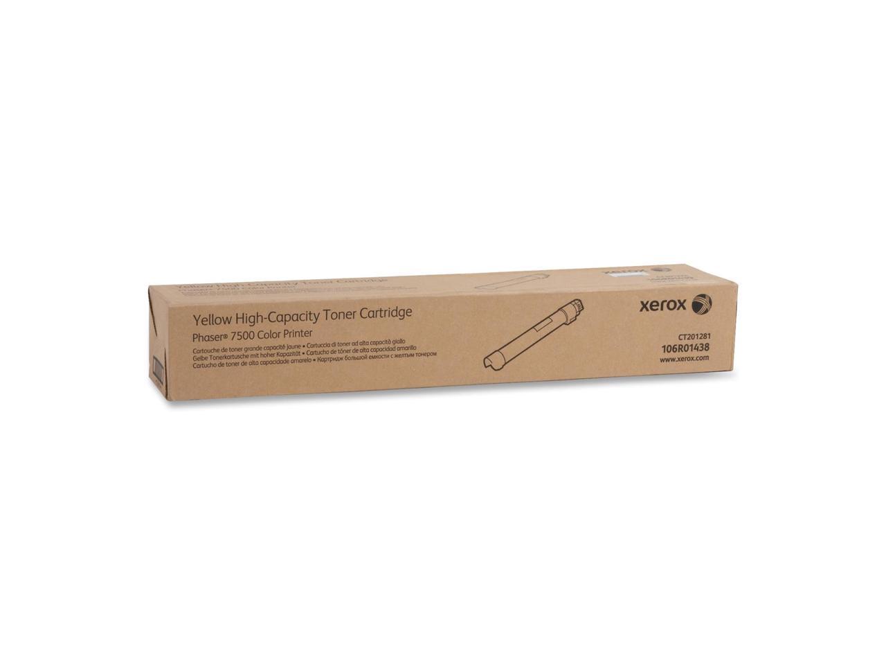 Xerox 106R01438 High Yield Toner Cartridge - Yellow