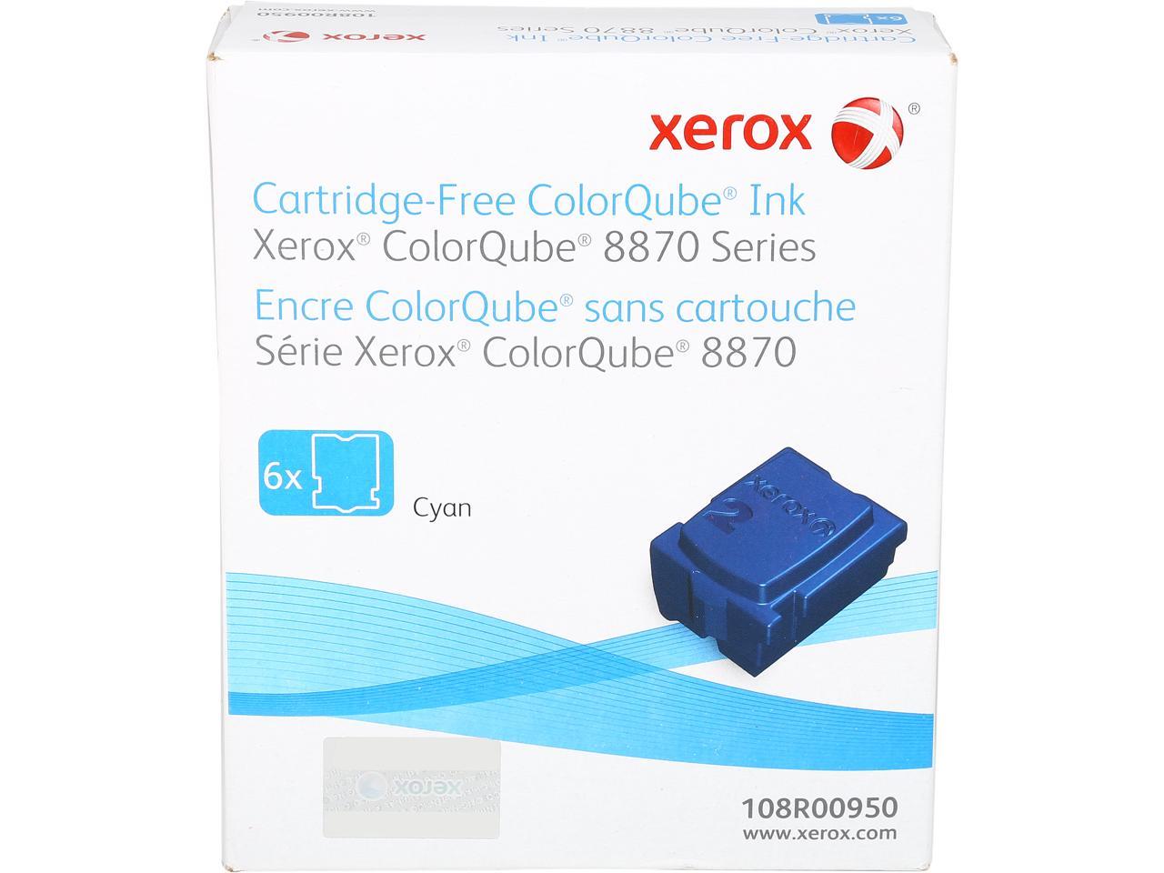 Xerox 108R00950 Solid Ink - 6 Sticks - Cyan