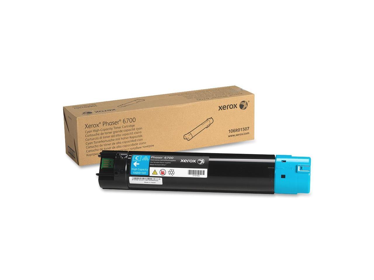 Xerox 106R01507 High Yield Toner Cartridge - Cyan