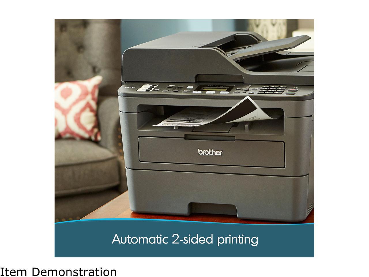 Brother MFC-L2710DW Wireless Duplex Compact All-in-One Monochrome Laser Printer