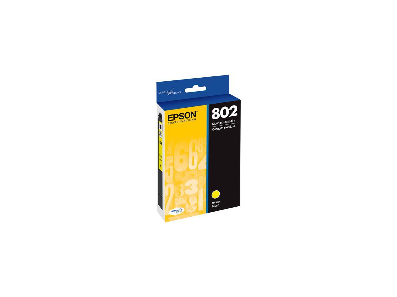 EPSON T802420 DURABrite Ultra Ink Cartridges Yellow