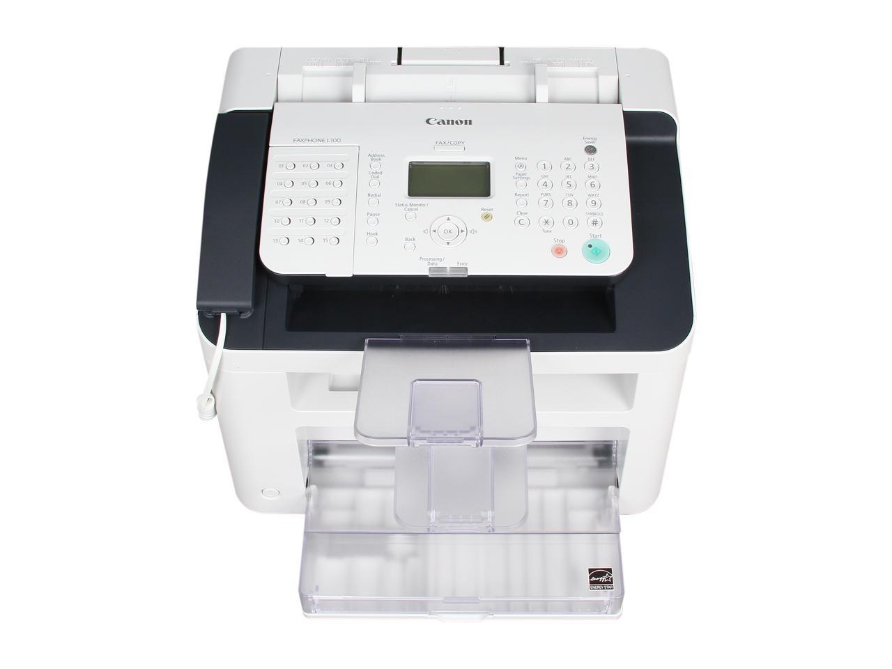 Canon FAXPHONE L100 (5258B001AA) 33.6Kbps Monochrome Laser Fax Machine