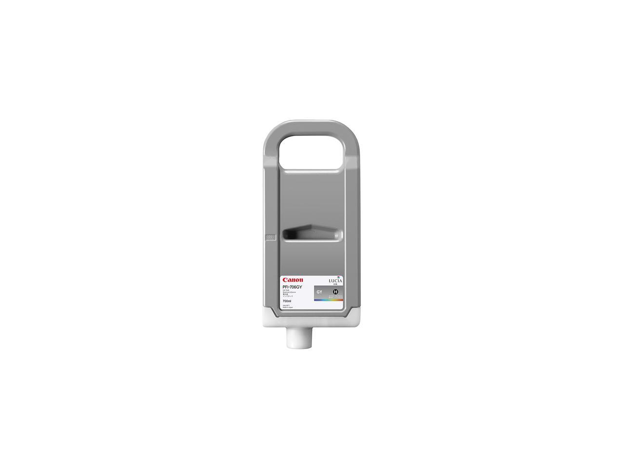 Canon PFI-706 High Yield Ink Cartridge - Gray