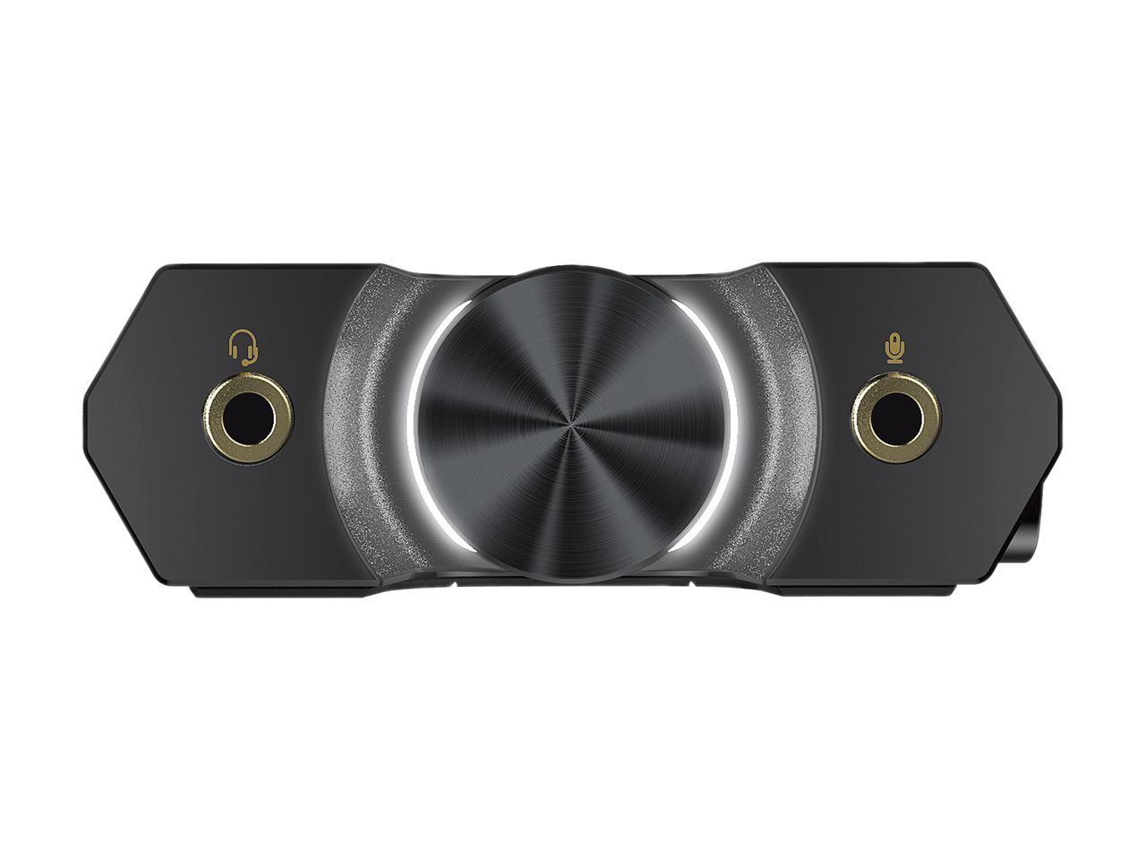 Creative Sound BlasterX G6 Hi-Res Gaming DAC and USB Sound Card with Xamp Headphone Bi-Amplifier for PC, PS4, Xbox and Nintendo Switch