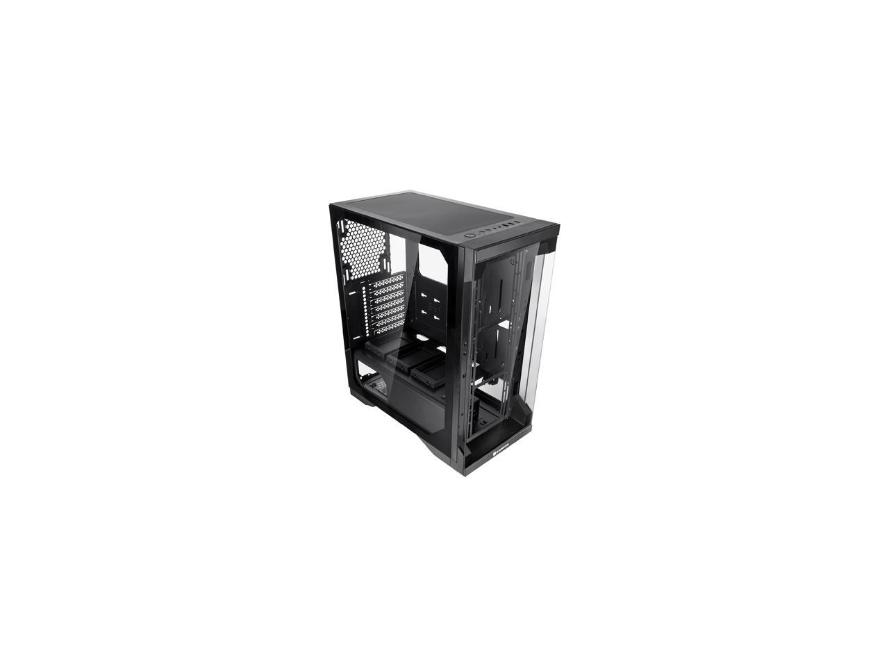 RAIJINTEK SILENOS, an ATX Tower Designed to Install High Air Flow 200mm Fans and a Clean Transparent Front and Side Tempered glass (4.0mm), Supports VGA length up to 320mm, 2x3.5 HDDs & 6x2.5 HDD/SSDs