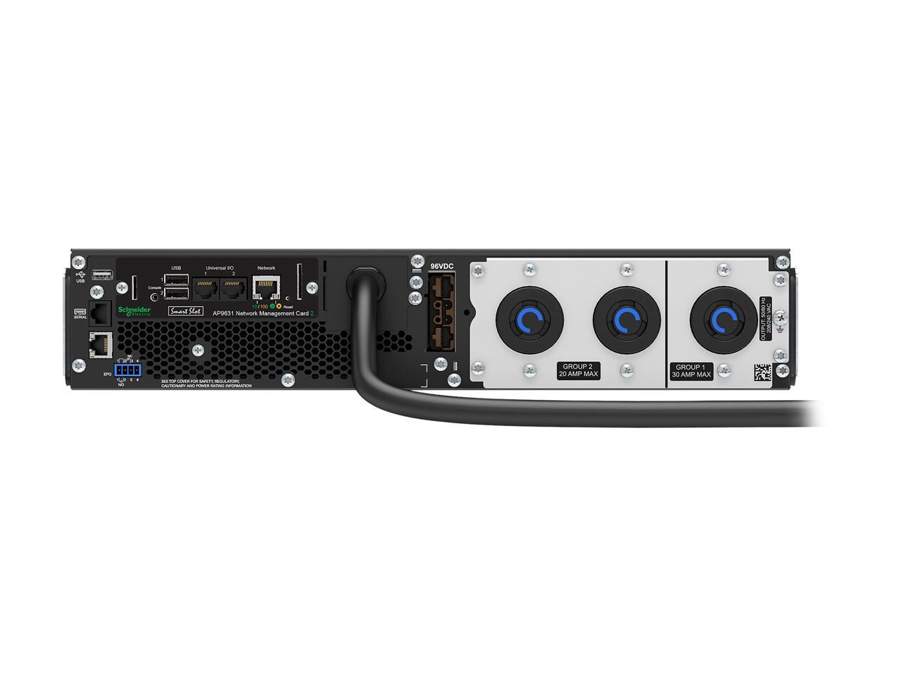 APC Schneider IT CONTAINER SRT3000RMXLT-NC APC SMART-UPS SRT 3000VA RM