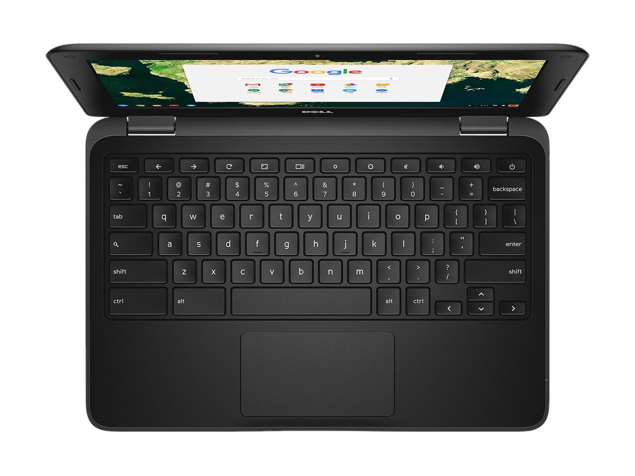 DELL 3180 (83C80) Chromebook Intel Celeron N3060 (1.60 GHz) 4 GB Memory 16 GB eMMC 11.6" Chrome OS