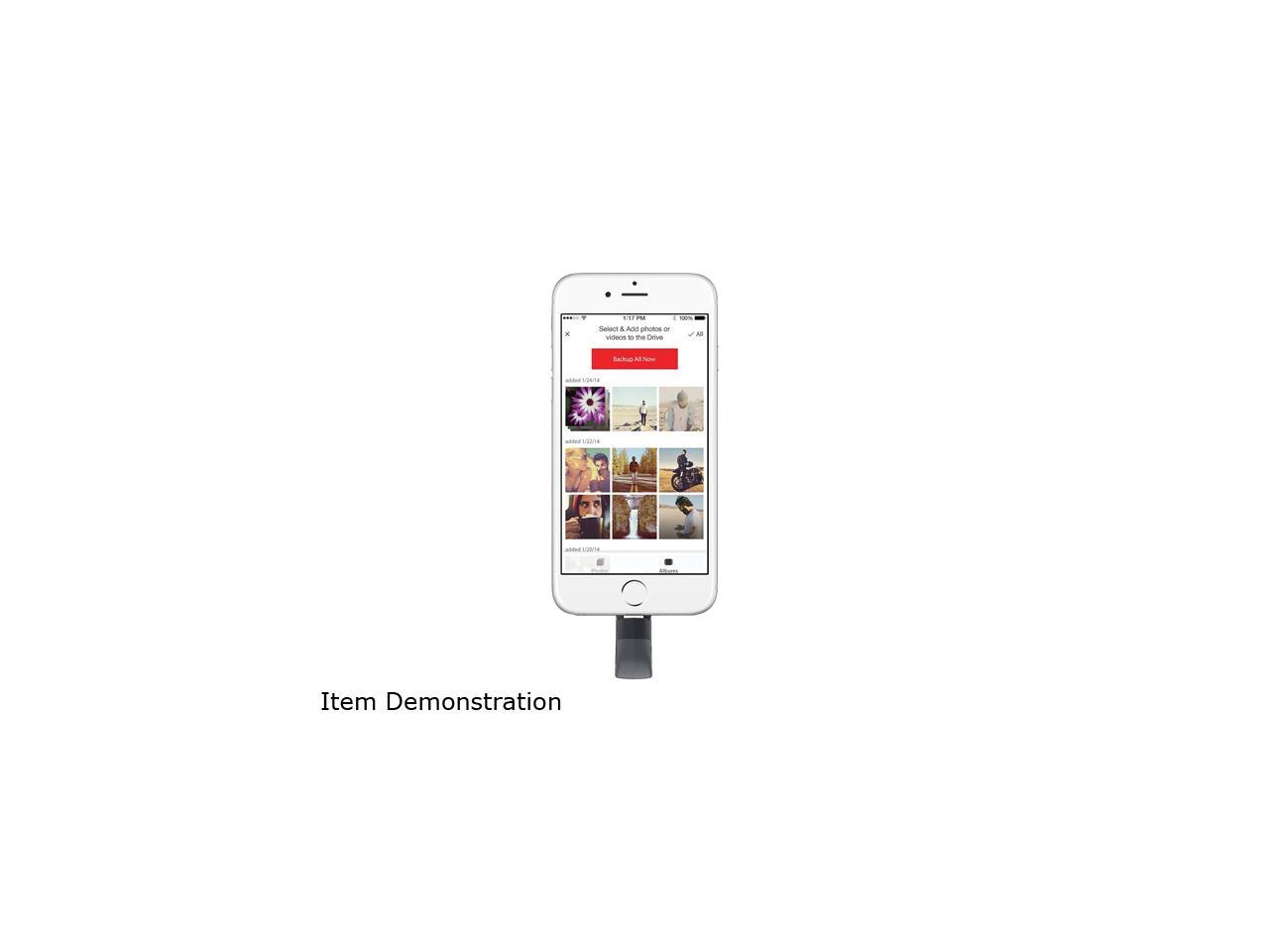 SanDisk 128GB iXpand Flash Drive for iPhone and iPad (SDIX30C-128G-GN6NE)