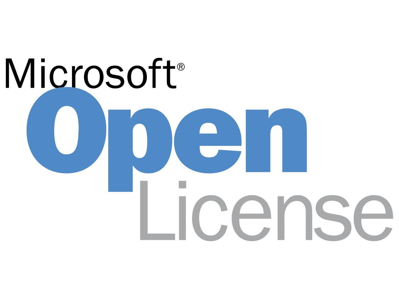 Microsoft SQL Server - License & software assurance - 1 user CAL - Open License - Win - Single Language - Academic