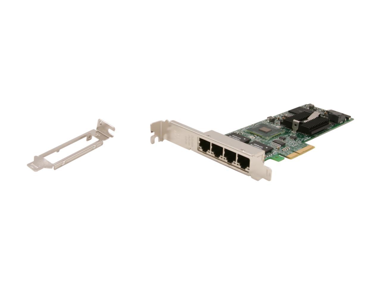 Intel E1G44ET2BLK Gigabit ET2 Quad Port Server Adapter 10/100/1000Mbps PCI-Express 4 x RJ45