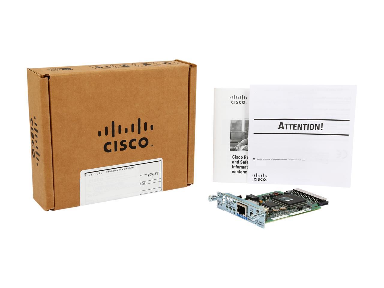 CISCO HWIC-1DSU-T1= 1-Port T1/Fractional T1 DSU/CSU WAN Interface Card
