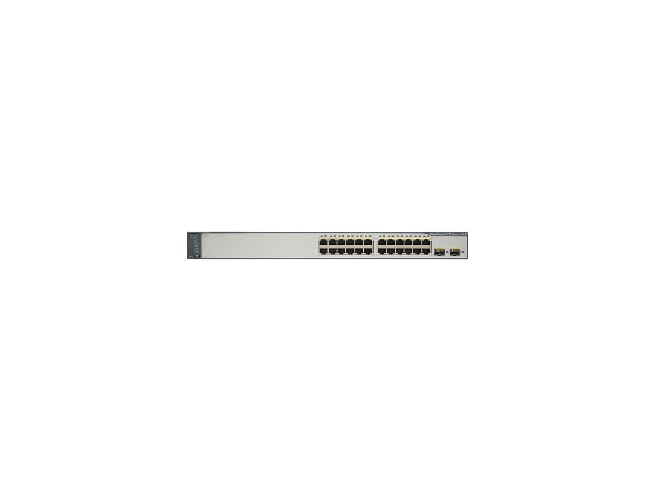 CISCO Catalyst 3750 v2 Series WS-C3750V2-24PS-S Switch