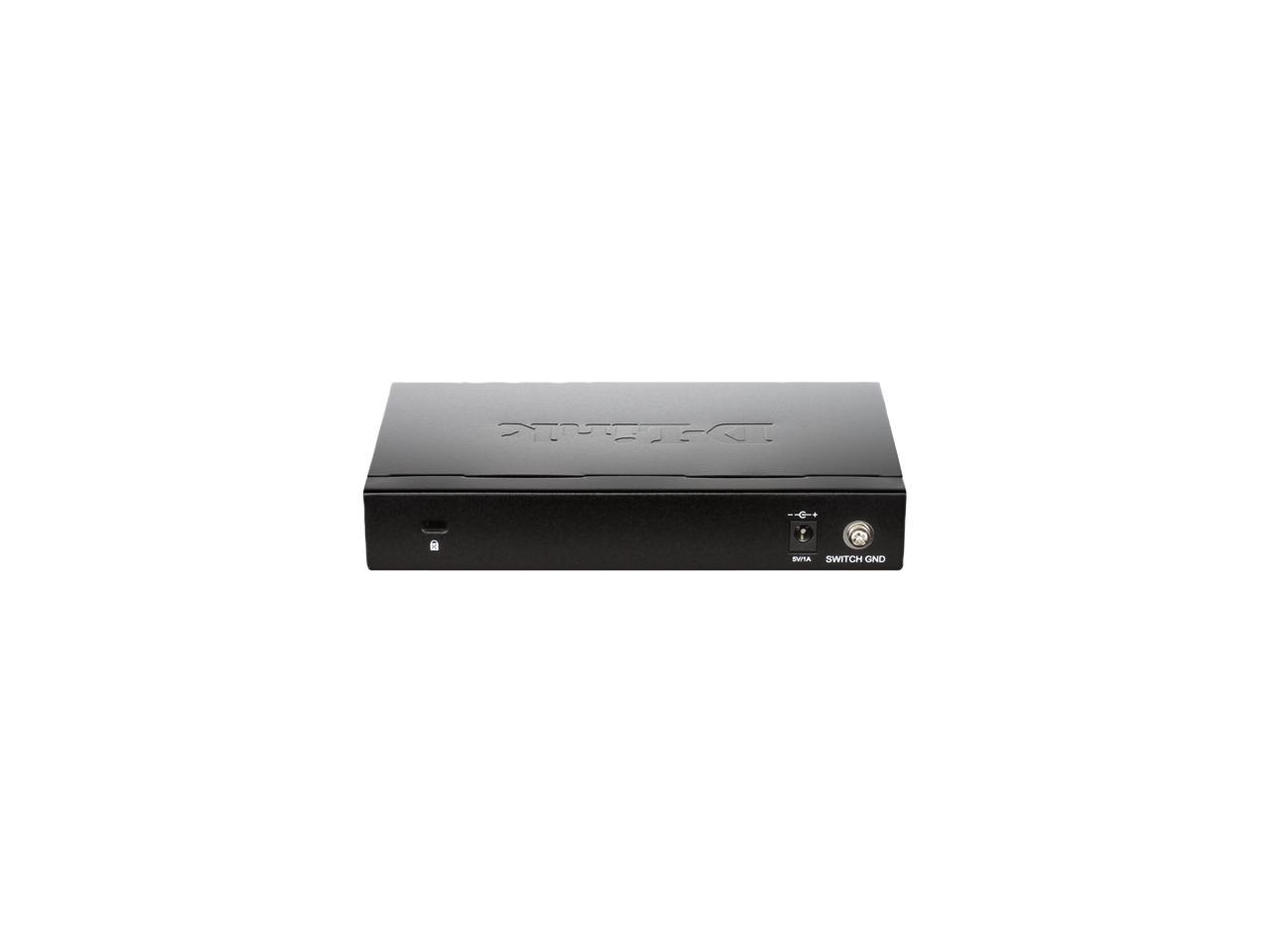 D-Link 8-Port EasySmart Gigabit Ethernet Switch - Lifetime Warranty (DGS-1100-08)
