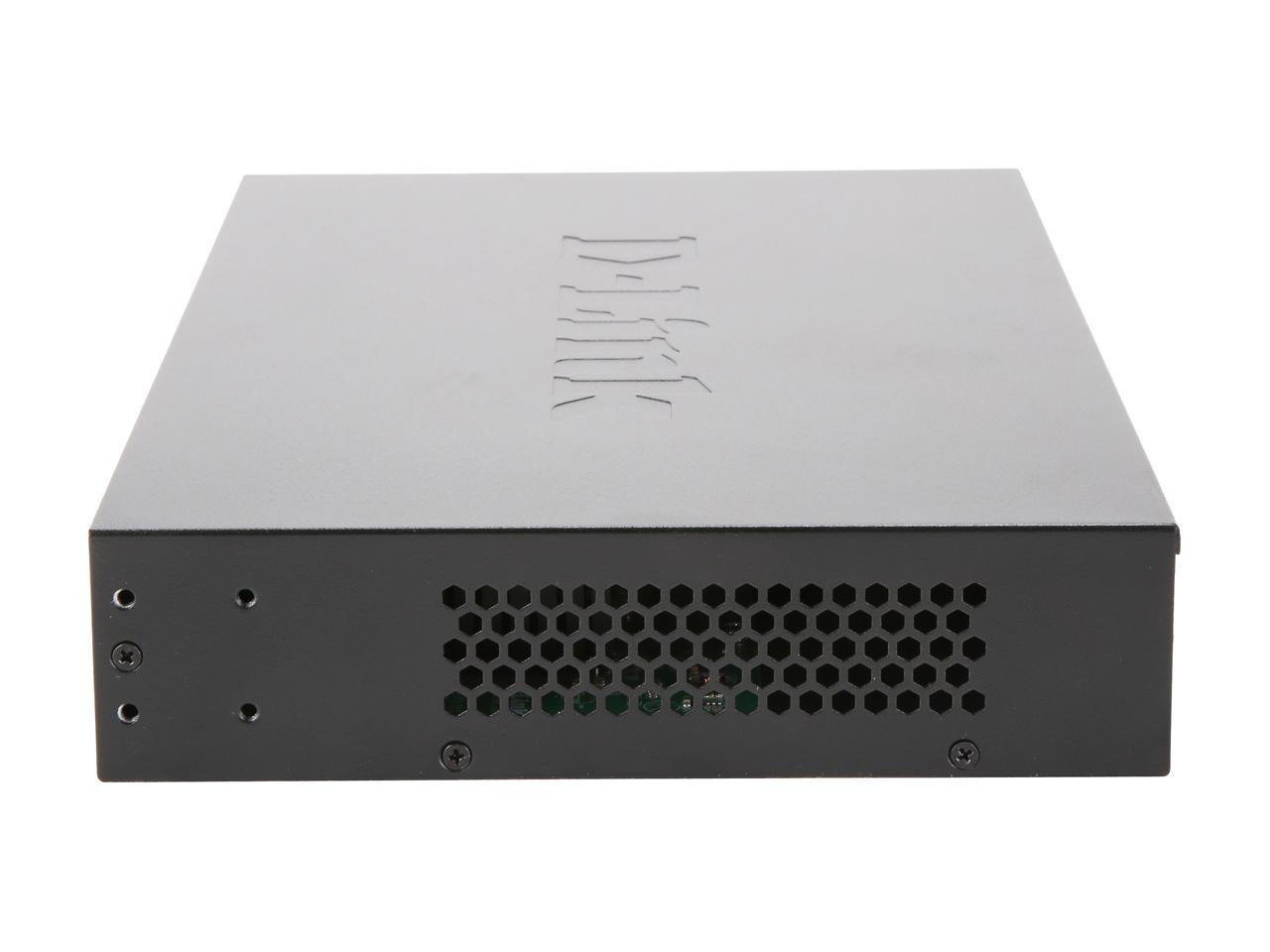 D-Link DGS-1024C 24-Port 10/100/1000 Mbps Gigabit Unmanaged Desktop Switch