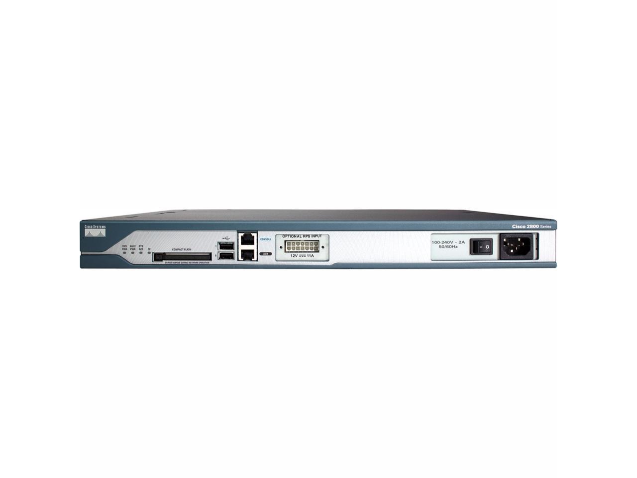 CISCO CISCO2811-SEC/K9 2811 Security Bundle with IOS Advanced Security Image