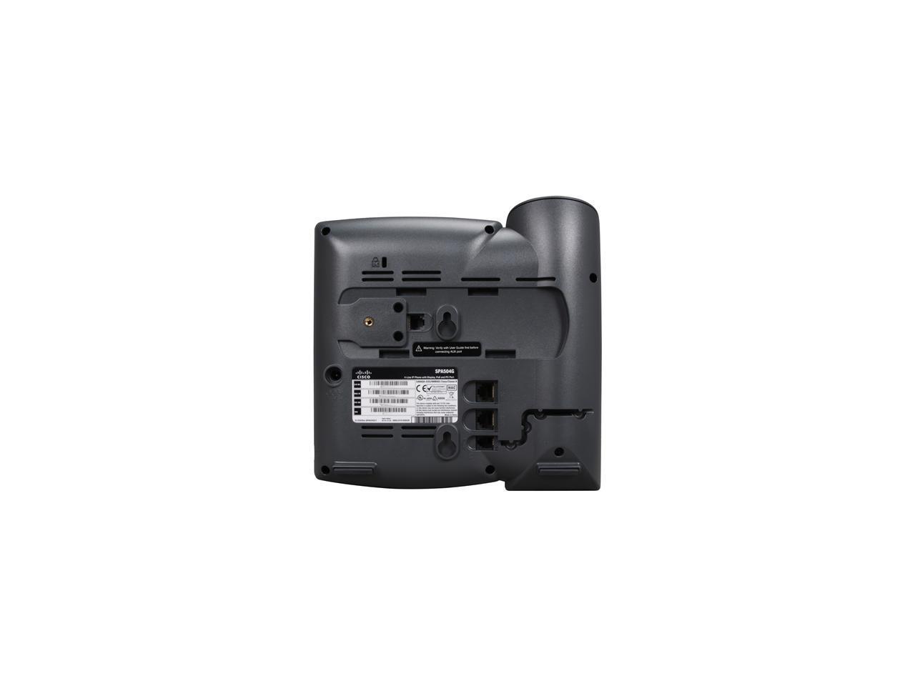Cisco Small Business SPA504G 4 Line IP Phone With Display, PoE and PC Port