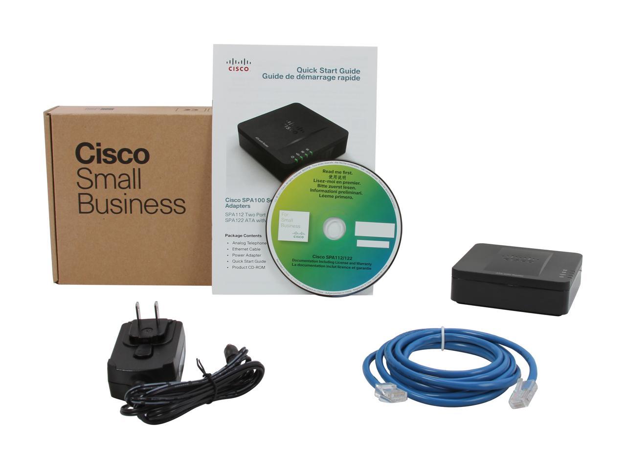 Cisco Small Business SPA122 ATA with Router