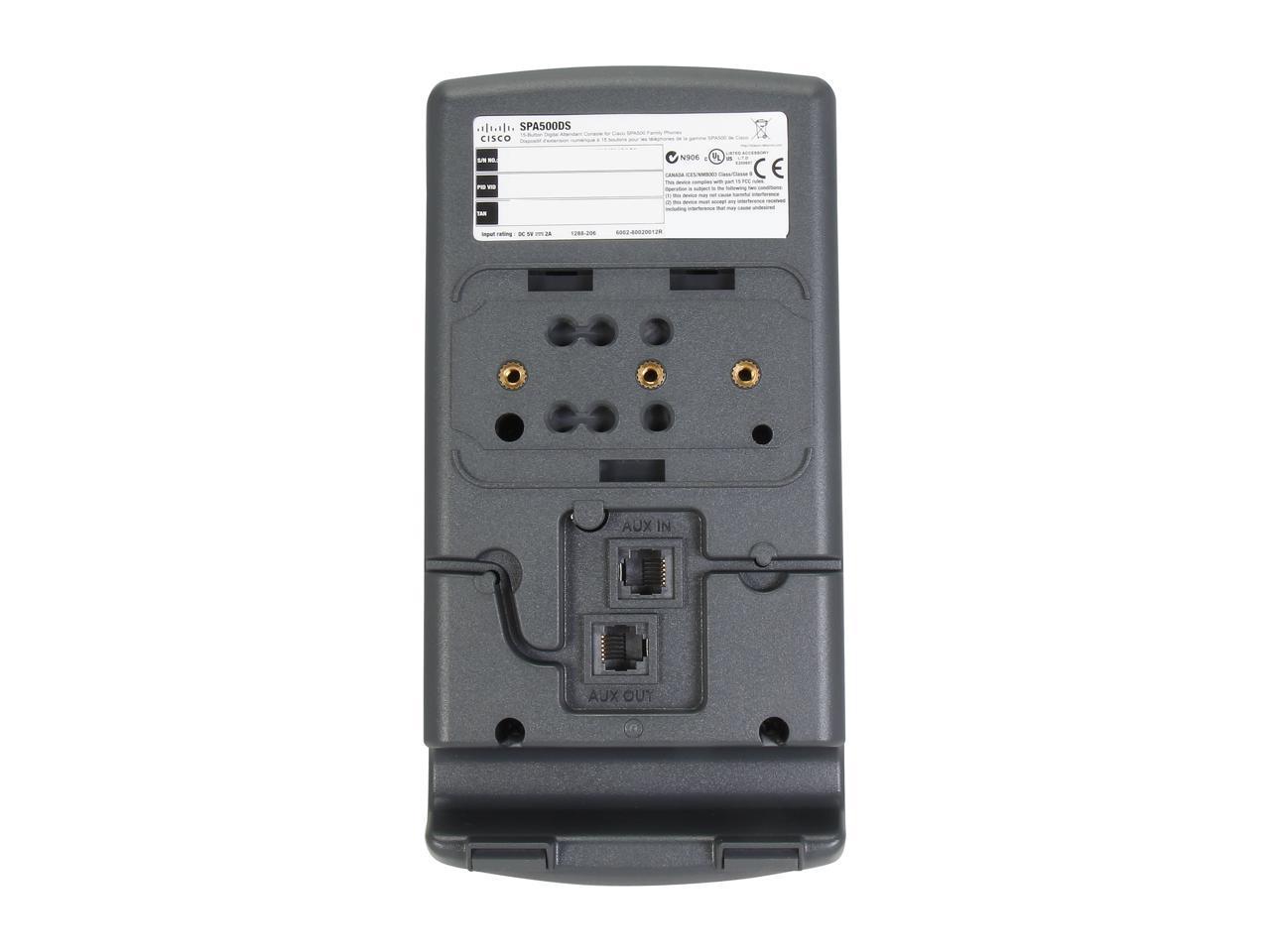 Cisco Small Business SPA500DS 15-Button Attendant Console for the Cisco SPA500 Series Phones