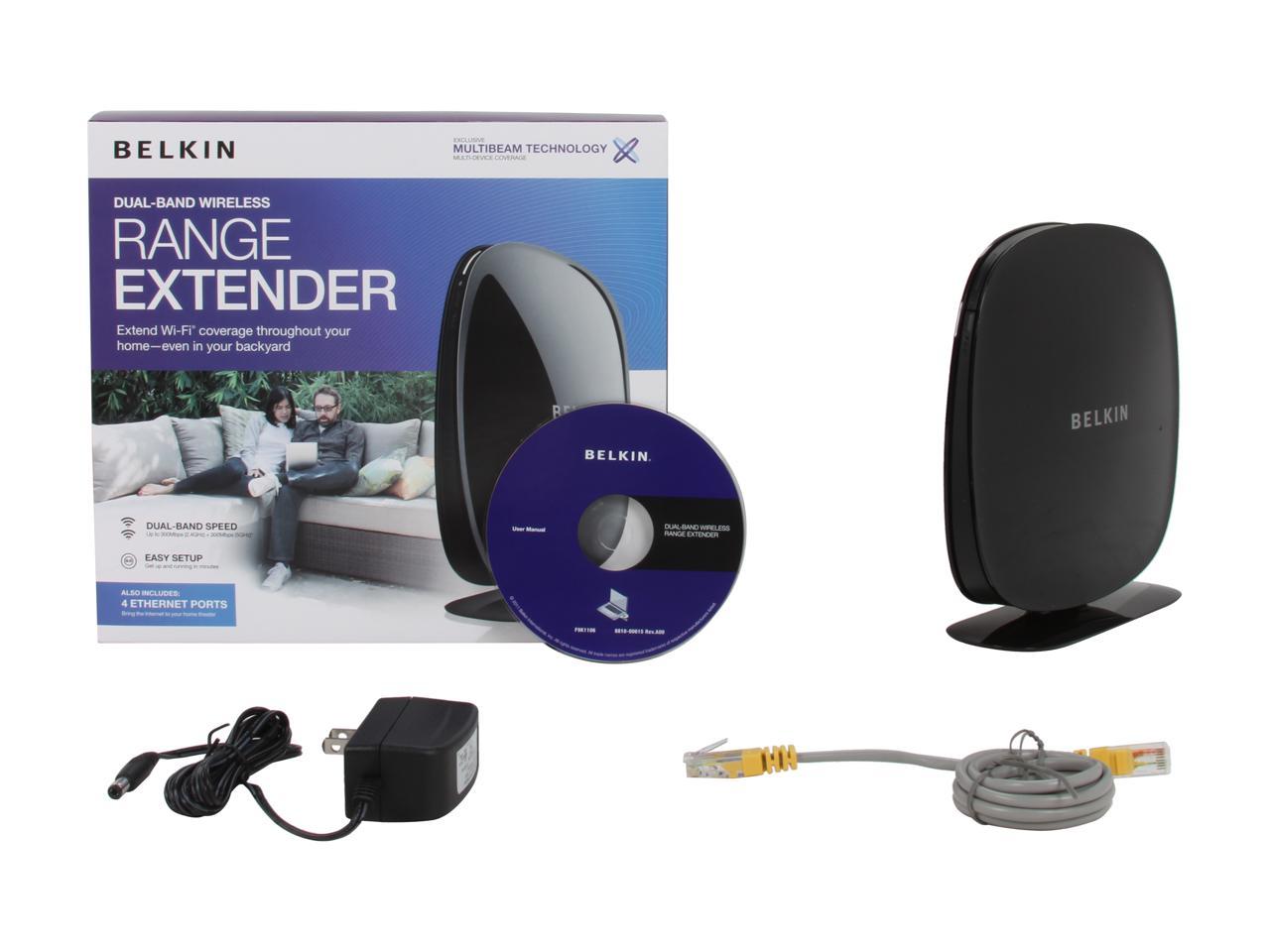 BELKIN F9K1106 Dual-Band Wireless Range Extender