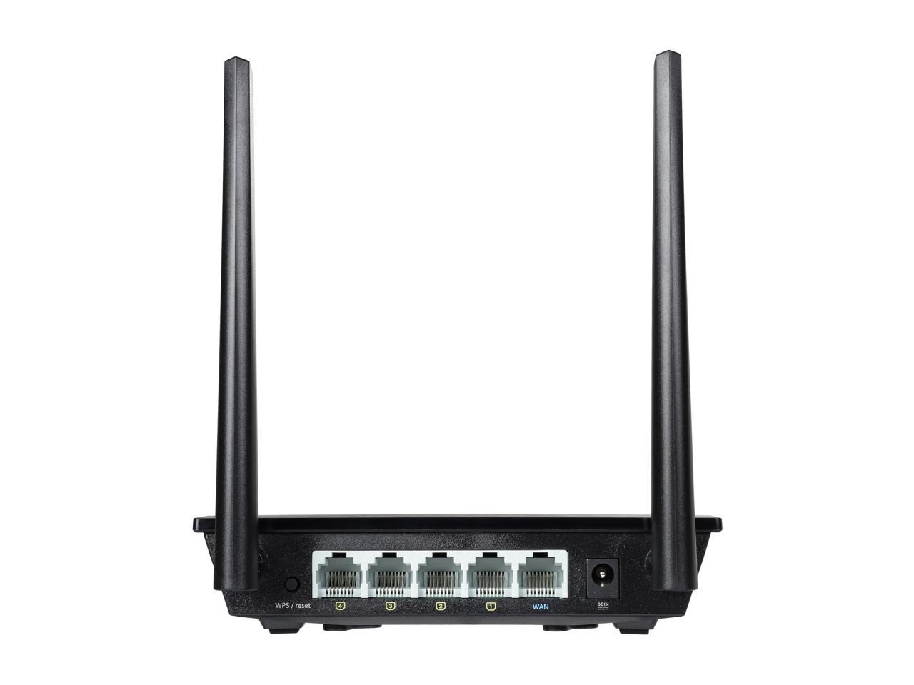 ASUS RT-N300 B1 N300 Wi-Fi Router with Three Operating Modes and Two High-performance Antennas